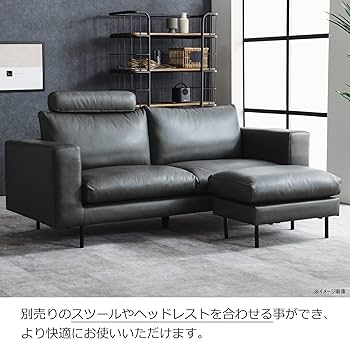Amazon｜関家具(Sekikagu) 大川家具 ソファ グレー 2.5人掛け